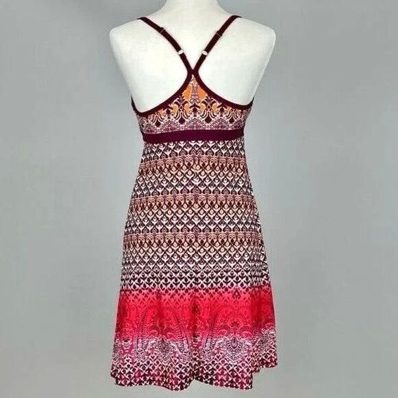 Athleta 221593-07 Women's Sz M Maroon Shorebreak Swim Dress - Picture 10 of 10